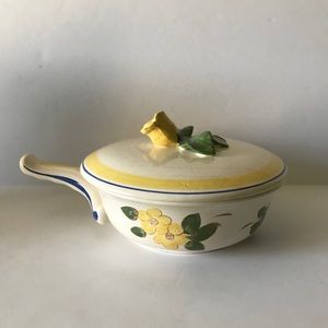 Vintage Red Wing 1 Qt Casserole Dish Brittany Rose